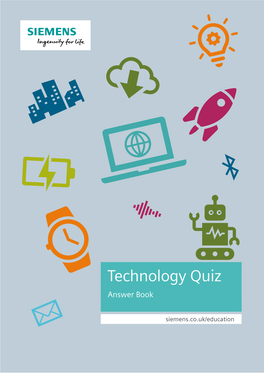 STEM Quiz Technology Answer Book