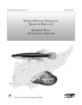 National Recovery Plan No. 25 October 2003