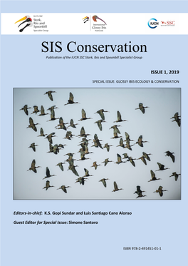 SIS Conservation Publication of the IUCN SSC Stork, Ibis and Spoonbill Specialist Group