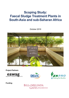 Scoping Study: Faecal Sludge Treatment Plants in South-Asia and Sub-Saharan Africa