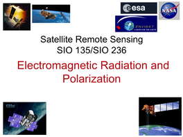 Electromagnetic Radiation and Polarization
