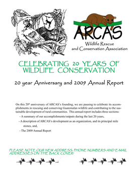 Celebrating 20 Years of Wildlife Conservation