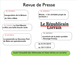 Revue De Presse