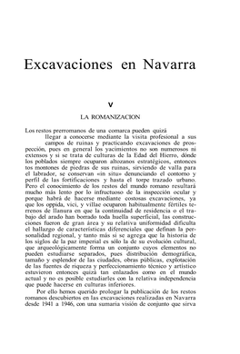 Excavaciones En Navarra
