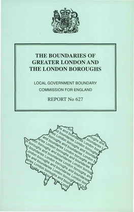 The Boundaries of Greater London and the London Boroughs