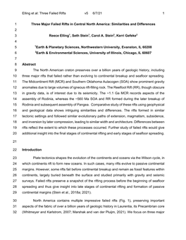 Elling Et Al: Three Failed Rifts V5 6/7/21 1