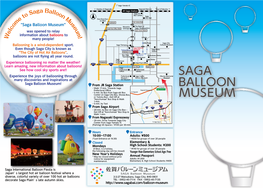 W E Lcom E to Saga Balloon M Useum !