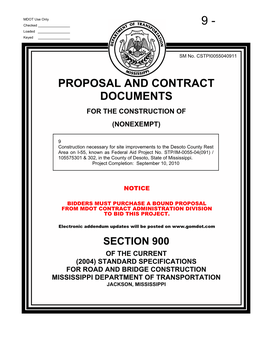 MDOT Internet Proposal