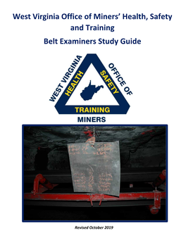 Belt Examiner Study Guide