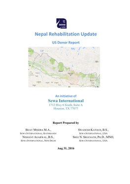 Nepal Rehab Aug 2016 FINAL