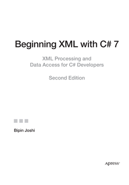 Beginning XML with C# 7