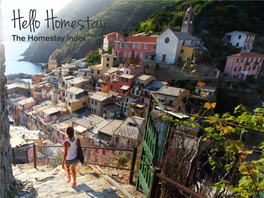 The Homestay Index Introductionhomestays Are on the Rise