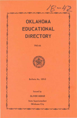 Oklahoma Educational Directory
