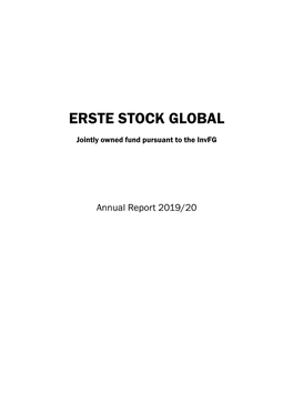 Erste Stock Global