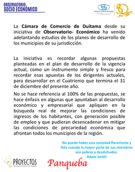 Análisis De Los Indicadores Generales De Municipio Panqueba