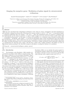 Jumping the Energetics Queue: Modulation of Pulsar Signals By