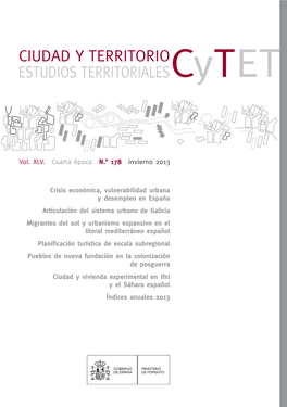 CIUDAD Y TERRITORIO, ESTUDIOS TERRITORIALES. Cytet Nº 178