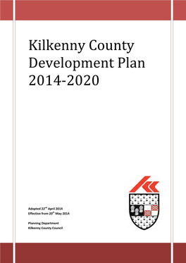 Kilkenny County Development Plan 2014-2020
