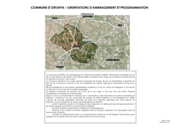 Commune D'ortaffa – Orientations D'amenagement Et Programmation