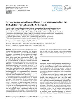 Articles and Their Chemical Composition Were Performed Rural Site