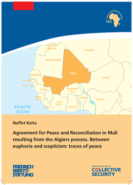 Agreement for Peace and Reconciliation in Mali Resulting from the Algiers Process