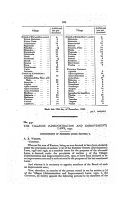 558 Made This 19Th Day of December, 1950. . ! (M.P. 1840/49