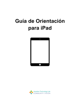 Guía De Orientación Para Ipad