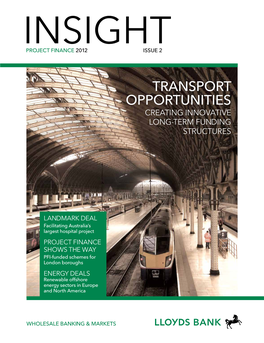 Transport Opportunities Creating Innovative Long-Term Funding Structures