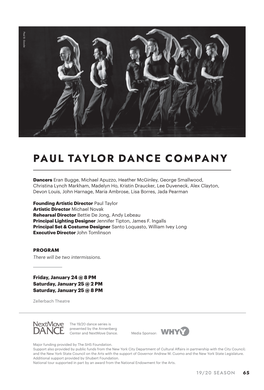 Paul Taylor Dance Company