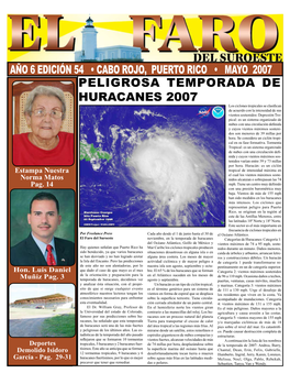 Peligrosa Temporada De Huracanes 2007