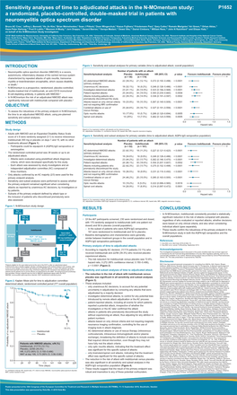 Sensitivity Analyses of Time to Adjudicated Attacks in the N