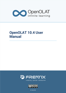 Openolat 10.4 User Manual