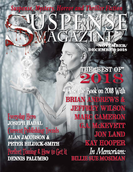 Suspense Magazine November December 2018