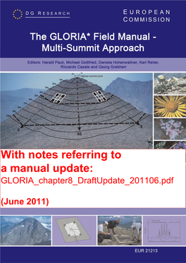 The GLORIA Field Manual – Multi-Summit Approach