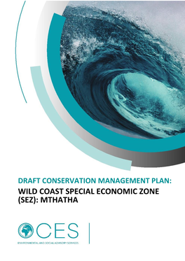 Wild Coast Special Economic Zone (Sez): Mthatha