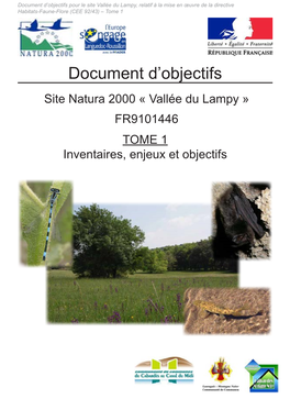 Document D'objectifs