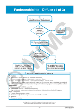 Panbronchiolitis - Diffuse (1 of 3)