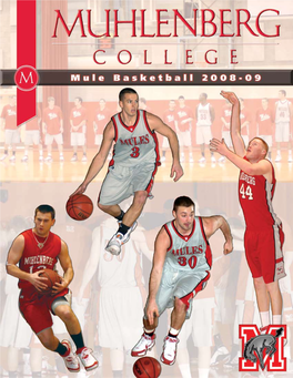 2008-09 Schedule Muhlenberg College Basketball
