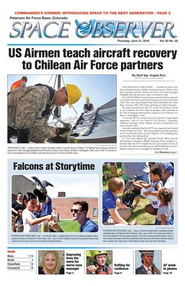 US Airmen Teach Aircraft Recovery to Chilean Air Force Partners by Staff Sgt