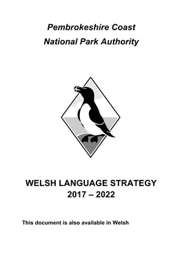 Welsh Language Strategy 2017-2022