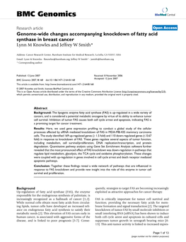 BMC Genomics Biomed Central