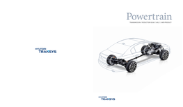 Transmission / Reduction Gear / Axle / 4Wd Product