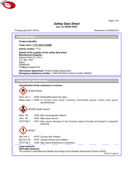 Safety Data Sheet Acc