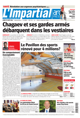 Le Pavillon Des Sports Rénové Pour 4 Millions?