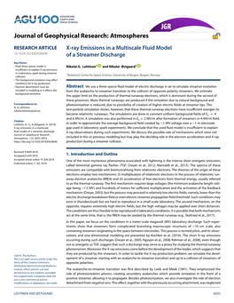 X-Ray Emissions in a Multiscale Fluid Model of a Streamer Discharge