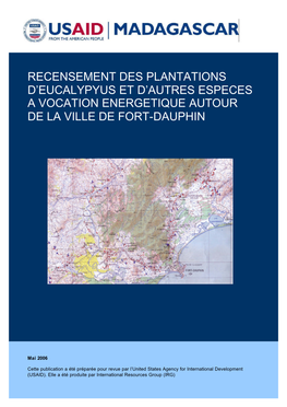 Rapport Recensement Plantations FTU Draft