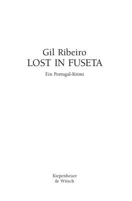 Lost in Fuseta Ein Portugal-Krimi