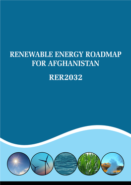 Renewable Energy Roadmap for Afghanistan RER2032