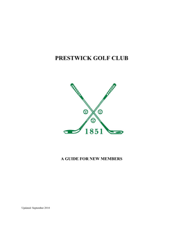 Prestwick Golf Club
