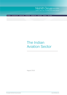 The Indian Aviation Sector
